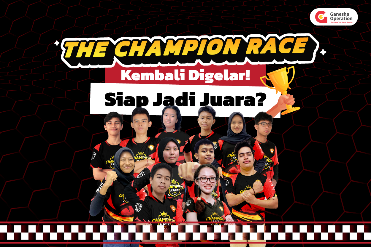 The Champion Race Kembali Digelar! Siap Jadi Juara?