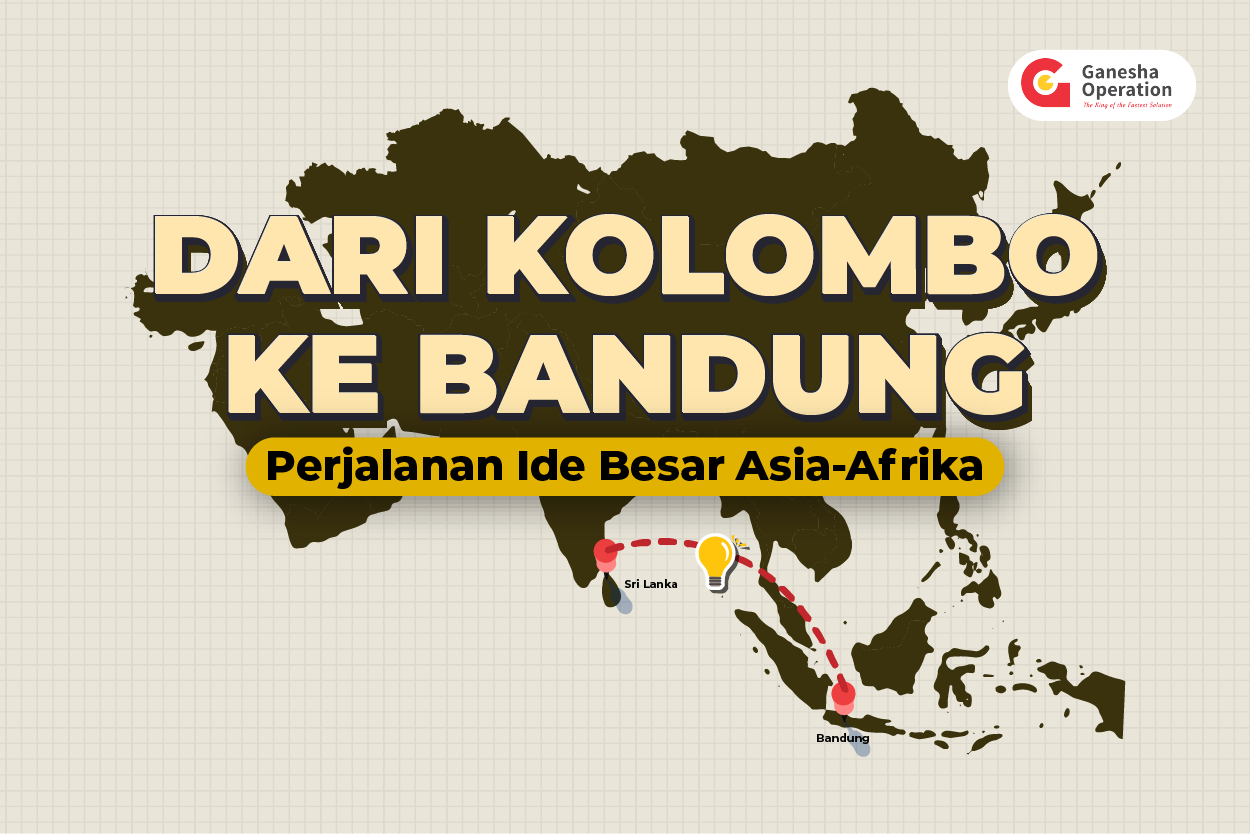Dari Kolombo ke Bandung: Perjalanan Ide Besar Asia-Afrika