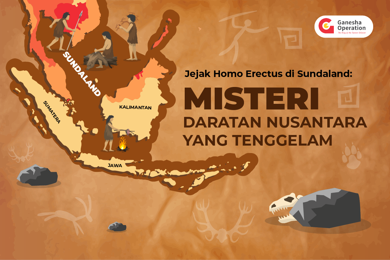 Jejak Homo Erectus di Sundaland: Misteri Daratan Nusantara yang Tenggelam