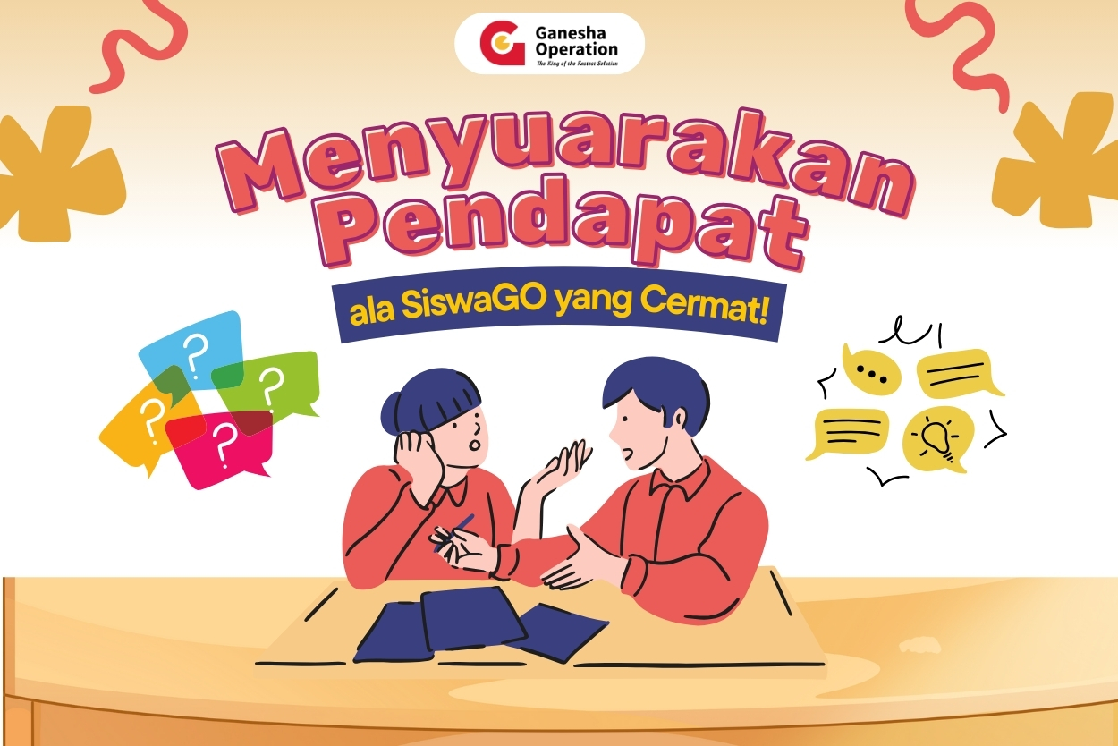 Menyuarakan Berpendapat ala SiswaGO yang Cermat!