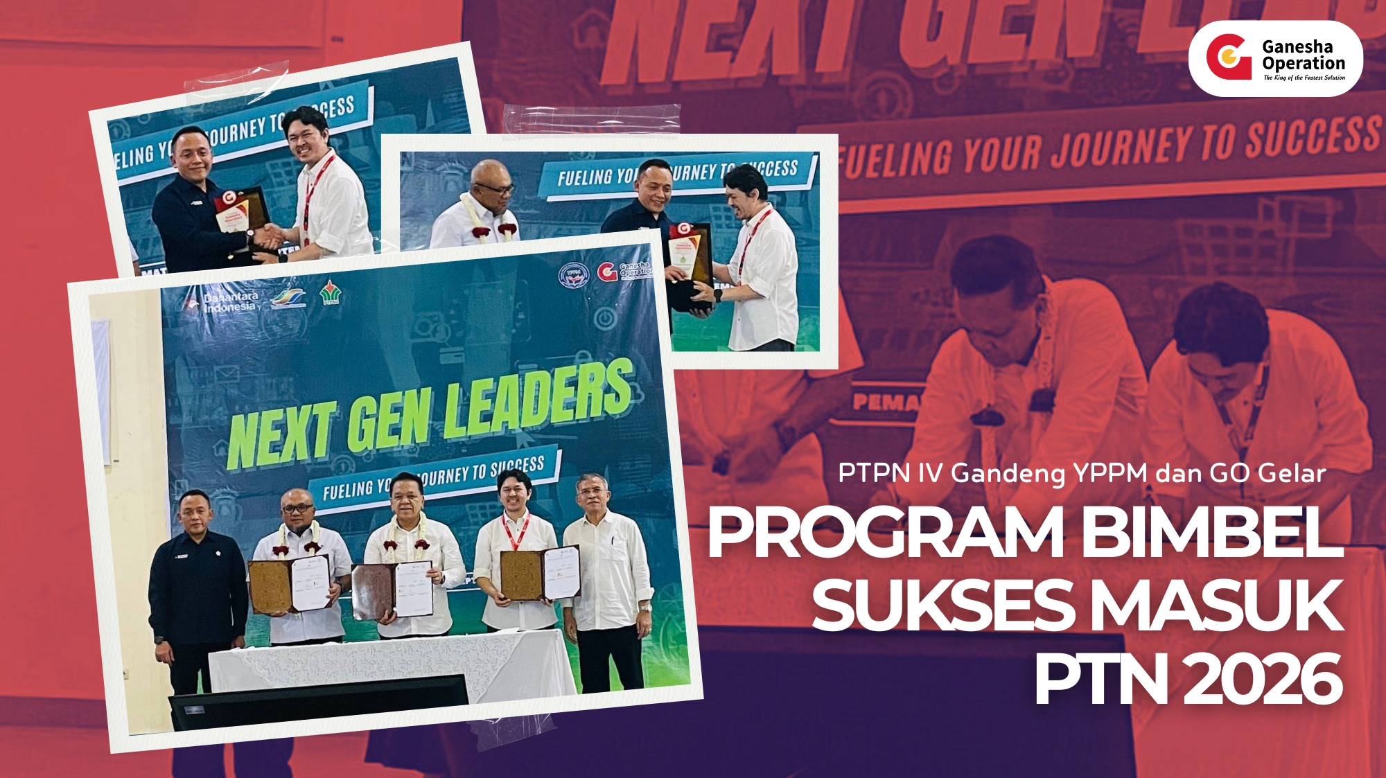 GO Hadirkan Program Bimbel Sukses Masuk PTN 2026 yang Bekerja Sama dengan PTPN IV dan YPPM