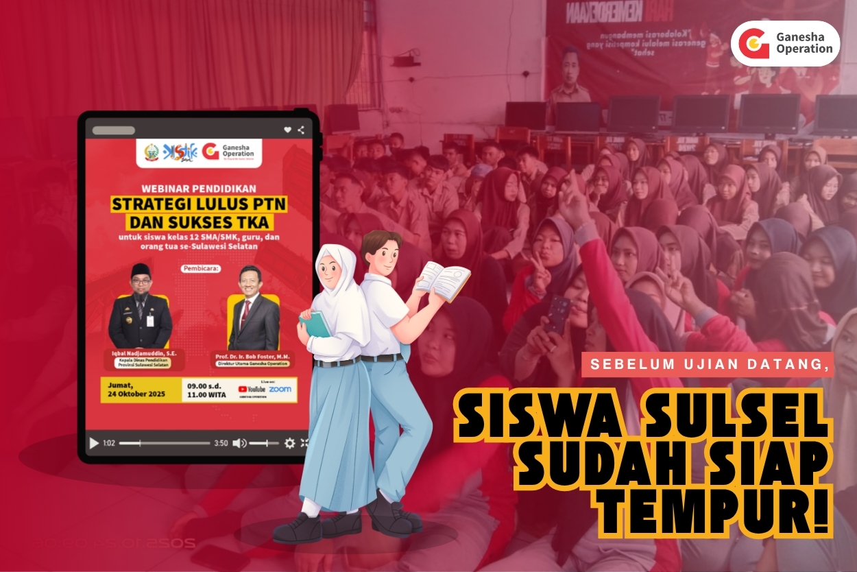 Sebelum Ujian Datang, Siswa Sulsel Sudah Siap Tempur!
